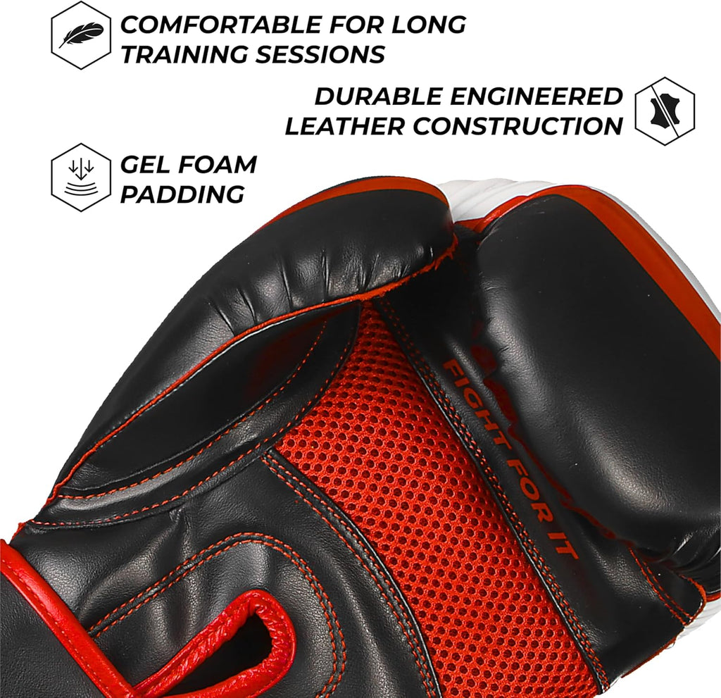 Essential Gel Boxing Kickboxing Punching Bag Gloves