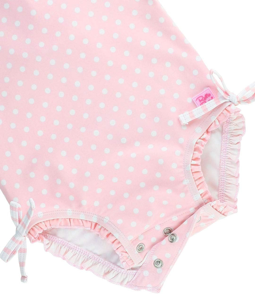 ® Baby/Toddler Girls Long Sleeve One Piece Swimsuit with UPF 50+ Sun Protection