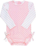 ® Baby/Toddler Girls Long Sleeve One Piece Swimsuit with UPF 50+ Sun Protection