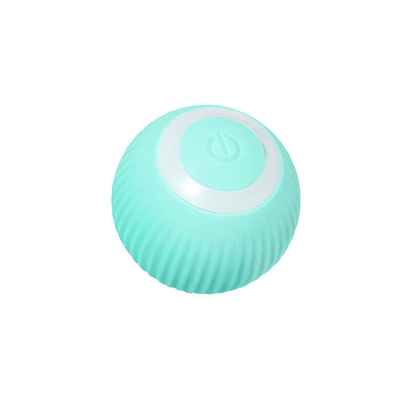 Automatic Electric Cat Ball Toy Interactive Rolling Smart Self-Moving Kitten Plaything for Indoor Cats Training and Fun