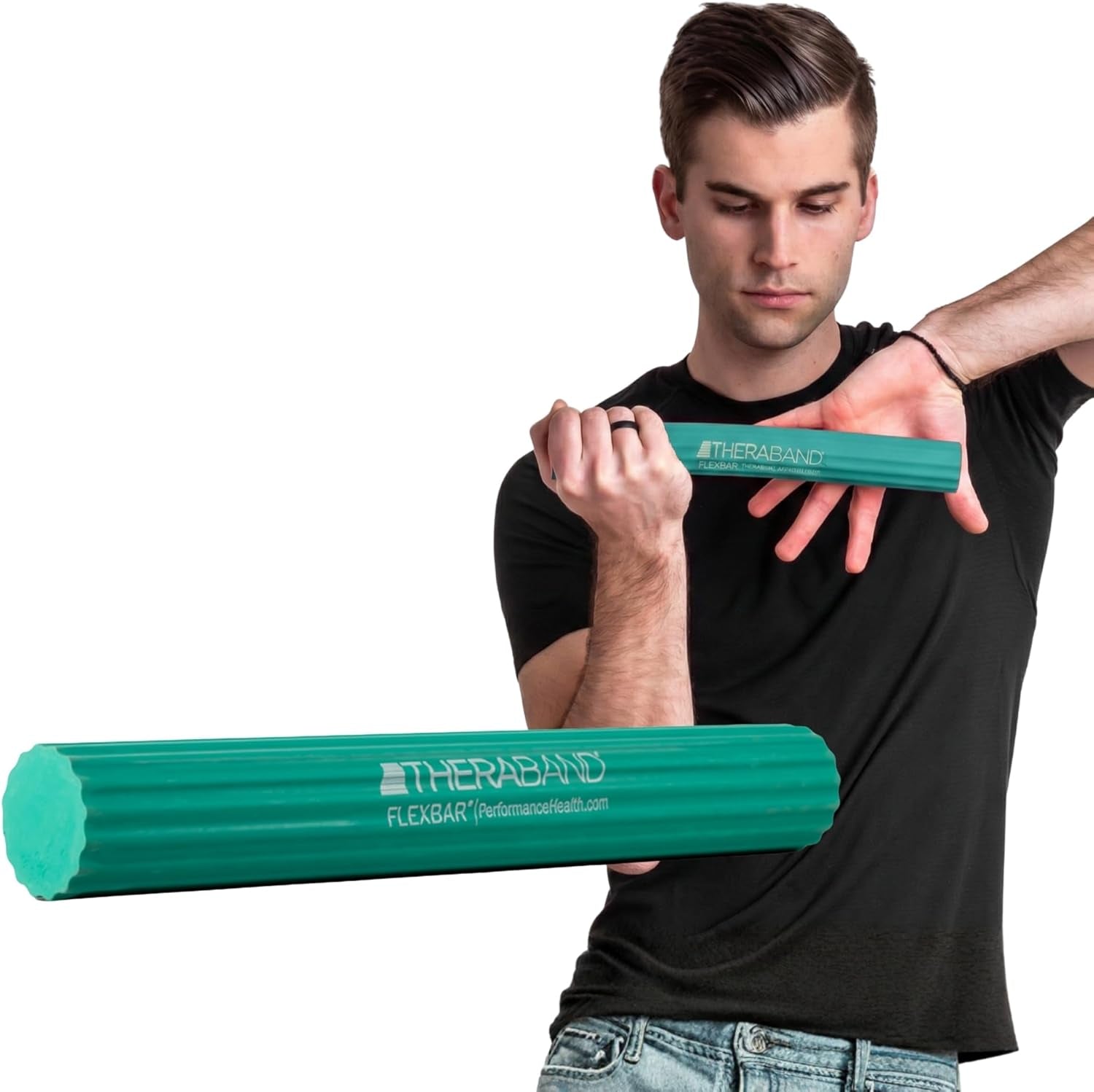 Flexbar Resistance Bar for Improving Grip Strength, Tennis Elbow, Golfers Elbow, Tendonitis